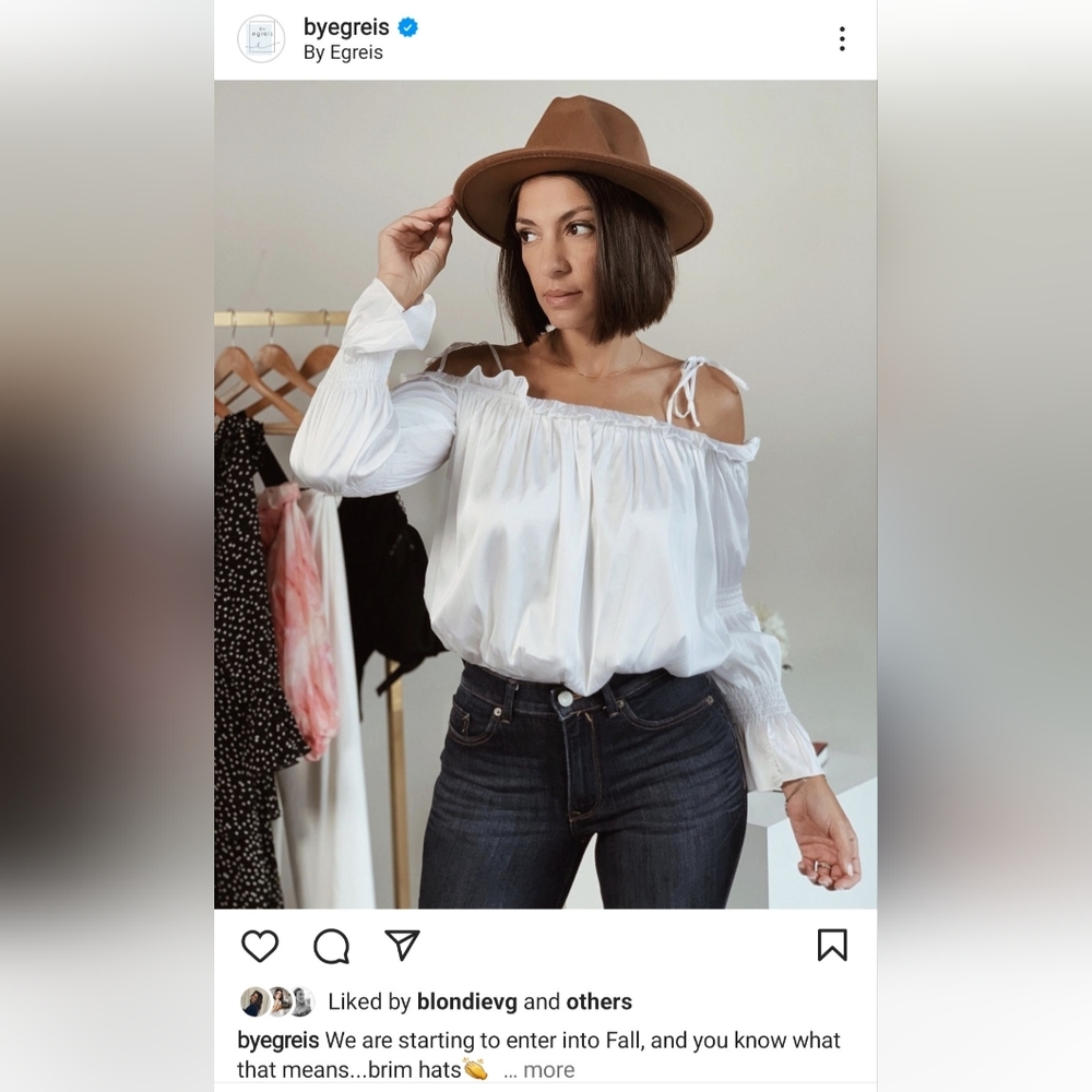 White bodysuit blouse